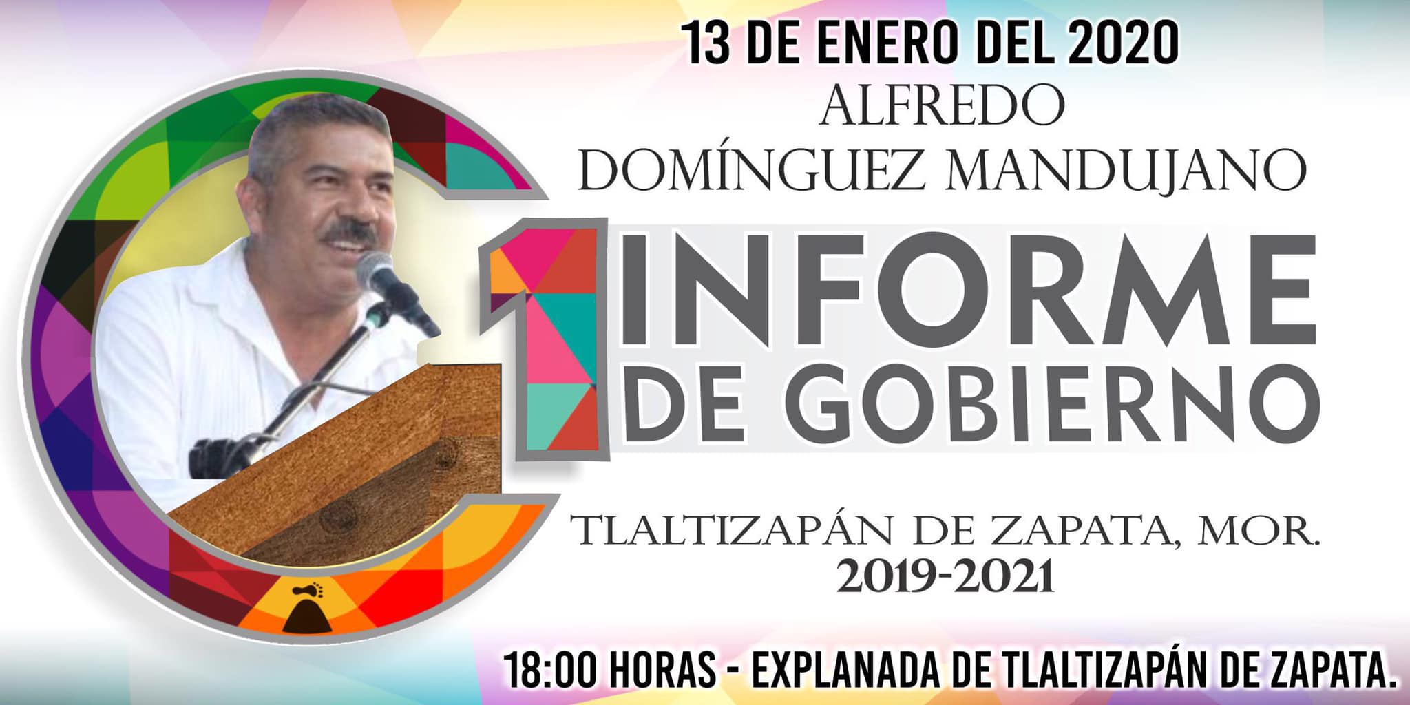 INVITACIÓN PRIMER INFORME DE GOBIERNO.
